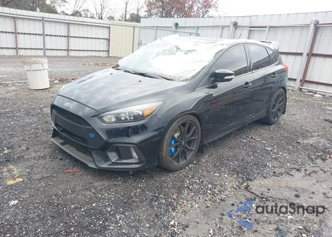 2016 Ford Focus Rs из США, поврежденный, VIN WF0DP3TH7G4116327